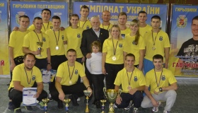 Збірна Полтавщини виграла чемпіонат країни з гирьового спорту